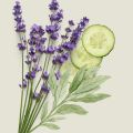 Lavender, Cucumber and Sage